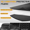 Protective Cover Compatible with DELTA Pro & Extra Battery, Waterproof Dustproof Storage Case with Top Compartment, Transparent Window & Adjustable Strap for Outdoor Indoor Use
