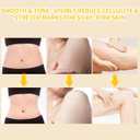 Handheld Electric Lymphatic Drainage Massager: Body Sculpting Machine and Anti Cellulite Massage Tool for Cellulite & Stretch Marks with Microcurrent Red Light Heat & Vibration