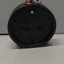 Vintage Retro Analog Alarm Clock, 4 inch Super Silent Non Ticking Small Clock with Night Light, Battery Operated, Simply Design, for Living Room, Bedroom, Bedside, Desk, Gift Clock (Roman)