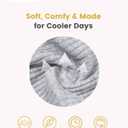 PATPAT Baby & Toddler Girl Ribbed Knit Cotton Dress  Versatile Sleeveless Summer Tank & Long Sleeve Fall Dress, Sizes 3M6Y (Gray)