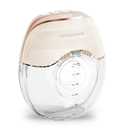 Electric breast pump Wearable models GLE10, hands free breast pump, Invisible & Lightweight Design, 3 Modes & 8 Levels, Portable Electric with 19/21/24mm Options, Includes Travel Suitcase(Yellow 2PCS)