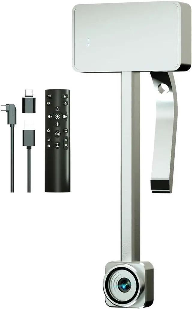 Tivroco Webcam, PC Webcam with Remote Control, Ultra HD 1/2.55'' Sensor, Autofocus, 10x Digital Zoom, Low Light Performance, Streaming for PC/Video Calling/Zoom/Skype/Teams, Pack of 2