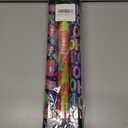 2 x Afucus Christmas Wrapping Paper, Christmas Tree, Holly Jolly, HO Santa Claus Laughing, Gift Box Themed Gift Wrap Paper, Cute Mini Rolls for Party (17 Inch X 120 Inch) (Christmas-Purple Red)