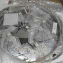 24" Gold Crystal Flush Mount Chandelier with Remote