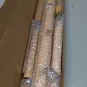 Wall Mounted Coat Rack, 5-Pegs Bamboo Entryway Hat Rack for Wall, Hooks for Hanging Coats and Jackets, Bathroom Kitchen Towel Rack Wall Hangers for Clothes Towel Hats Jackets