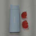 Gaoye Transparent with Red Lenses Blue Light Glasses for Computer & Gaming - Anti UV Ray Lenses, Scratch-Resistant & Comfort Fit (Medium, Clear and Red)