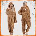 Adult Onesie Pajamas Animal One Piece Costume Halloween Cosplay for Women Men (L)