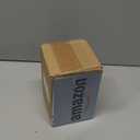 4 inch Small Plastic Nursery Pots, 5 Pack Water Ripples Flower Pots for Indoor Plants, Plant Pots with Drainage Holes and Saucers, Seedling Starter Planters for House Plants, Blue Green