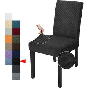 Latest Checkered Dining Chair Slipcover Parsons Chair Furniture Protector Stretch Chair Covers for Dining Room, Restaurant, Kitchen, Party (Black) Latest Checkered Dining Chair Slipcover Parsons Chair Furniture Protector Stretch Chair Covers for Dining Room, Restaurant, Kitchen, Party (Black)