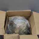 ELYONA Vintage Hammered Pendant Light Fixtures, 10.2 Industrial Metal Hanging Bar Lamp, Solid Wood Antique Gold Adjustable Pendant Light for Kitchen Island, Farmhouse, Dining Room, Brushed Brass (Medium)