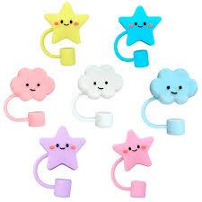3D Cartoon Straw Cover Cap for Stanley Cup10mm Silicone 
