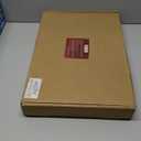 Waterproof Clear Table Cover Protector, Vinyl Rectangle Table Cloth with Lace Pattern Oil Spill Proof Wipe Clean Plastic Tablecloths for Dining Tables (French Lace, 55 x 84 Inches)