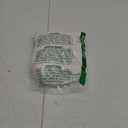 OFEEFAN Women Puff Sleeve Square Neck Tie in Back Dresses with Zipper, M