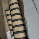 A.S. Cration Wallpaper Wood Panels - Brown, Beige - Striped Wood Wallpaper 395.99in x 20.87in Made in Germany - 391091