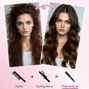 Terviiix 1.77" Ionic Thermal Brush, Heated Round Brush with Dual MCH Tech, 9 Temp Adjustments, 30S Fast Heating, Easily Create 90's Voluminous & Smooth Style, Non-Blowing, Dual Voltage