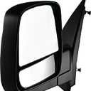 Dependable Direct Driver Side Mirror Fits Chevy Express, GMC Savana 1500 08-14 & Chevy Express, GMC Savana 2500/3500 08-17  Textured, Blind Spot Corner Glass  Right Side View Mirror OEM GM1320395