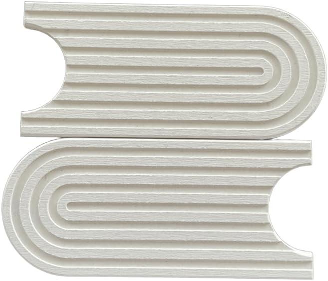 Super Absorbent Faucet Splash Guard, Diatomite Splash Guard for Sink, Durable Black Protector for Kitchen Bathroom Counter Kitchen Sink Accessories (White, 9.65*5.7*1.38)