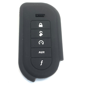 7153V 7254V & 7654V Blue and Black Silicone Cover Remote Control V3 Soft Silicone 5 Keys for Viper Protective Cover Open Below The Right Side Replacement Durable Accessories 2pcs