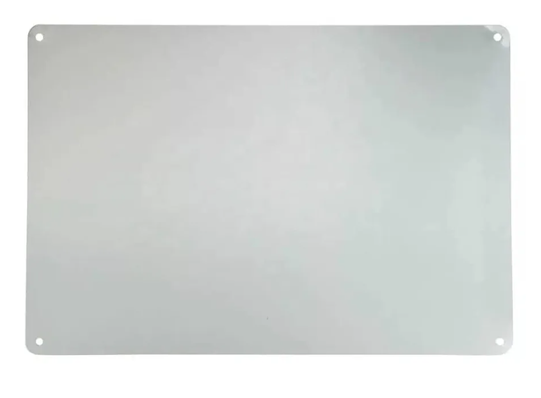 CMS MAGNETICS - (120 in²) 10x12 Stainless Steel Sheet Metal with 1mm Thickness | Bulletin Board to Hang Your Magnets, Magnetic Spice Jars, Office, Jewelry, Crafting, Cabinets, Kitchen Splash Guard