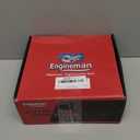 Universal Electric Fuel Pump 12V 5-9 PSI Inline External 5/16 Inch Compatiable with Gas Diesel Marine Carburetor Marine E8012S with 6.56 FT 5/16" ID Fuel Line Hose