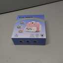 Instant Printing Camera for Kids with Color Pens- Kids Selfie Camera. Image and Video Recorder, 12MP Photo Shooting, 180-Degree Rotating Feature. Gift for Ages 5, 6, 7, 8, 9, 10 (Blue)