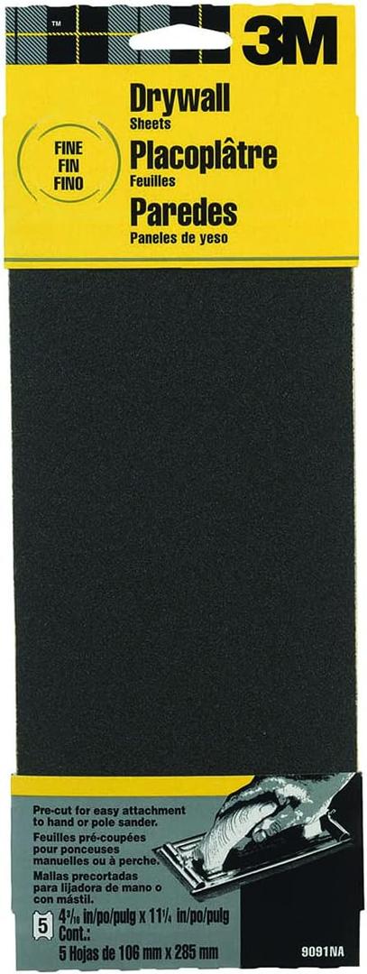 3M 9091DC-NA Fine Drywall Sanding Sheets
