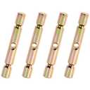 4 Pcs Pro Shear Pin Compatible with Polaris ATVs Snow Plow Glacier, Replacement Snow Plow Shear Pin Accessories Compatible with Polaris ATV 2015-2019 Sportsman Replace 2205063