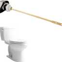 Hibbent Toilet Handle Replacement Compatible with TOTOTHU004-CP Trip Lvr for ST701, CST854, Side Mount Toilet Flush Tank Lever, Toilet Trip Lever, Brushed Nickel