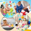 30Pcs Rubber Ducks Assorted Plastic Bulk Rubber Duck for Cruise Ducks Ducking Bath Pool Toys Mailbox Duck Party Favors Cruise Ships Hiding Classroom Exchange Gifts for Kids Teens
