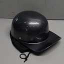 Yesmotor Baseball Style Cap Retro Motorcycle Helmet Unisex-Adult - DOT Approved (Carbon Fiber, XL)