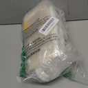 OIAHOMY Gift Basket with Handle, Small Woven Basket with Gift Bag, Ribbon and Wrap Tissue Paper, Nursery Bins Empty to Fill with Small Items, Baby, Pet Toy Organizer - White