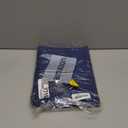 Cloth Placemats Set of 6, Cotton Linen Blend Machine Washable Durable Linen Table Mats, Heat Resistant Placemats Wrinkle Free Place Mats for Dining Table, Easy to Clean (Navy Blue, 6)