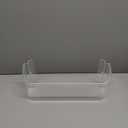 240323002 Refrigerator Door Bin Shelf Compatible with Frigidaire or Electrolux, Bottom 2 Shelves on Refrigerator Side, Single Unit, Clear, Replaces PS429725, AP2115742, AH429725
