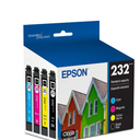 PSON 232 Claria Ink Standard Capacity Black & Color Cartridge Combo Pack (T232120-BCS) Works with WorkForce WF-2930, WF-2950, Expression XP-4200, XP-4205