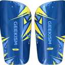 Soccer Shin Guards for Youth Kids Toddler - Soccer Shin Pads for Teens & Men, Protective Football Gear for 3-16 Years Boys Girls & Adult, World Cup Lightweight Soccer Equipment