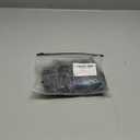 OYOANGLE Women's Metallic Printed Sports Bra Criss Cross Workout Padded Medium Support Running Bras Gym Crop Tops (Black, M)