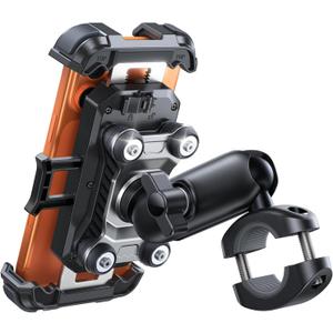 JOYROOM Motorcycle Phone Mount Holder - [Dual Vibration Dampener]150mph Anti-Shock Phone Holder for Motorcycle [Metal Extension Handlebar Clamp] Bicycle Bike Phone Holder Mount for 4.7-7" Cell Phones
