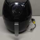 PowerXL Air Fryer 7 QT Maxx Classic, Extra Hot Air Fry, Cook, Crisp, Broil, Roast, Bake, High Gloss Finish, Nonstick, Black