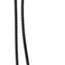 Moen Engage Magnetix Matte Black Multi-Function Handshower and Rainfall Shower Head Trim Combo with Shower Handle, Tub Spout, Metal Hose, and Valve, 82304BL