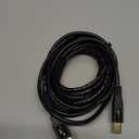 Amazon Basics USB-A to USB-B 2.0 Cable for Printer or External Hard Drive, Gold-Plated Connectors, 16 Foot, Black