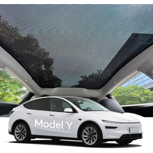 Tesla Model Y Juniper 2025-2026 Breathable Mesh Glass Roof Sunshade