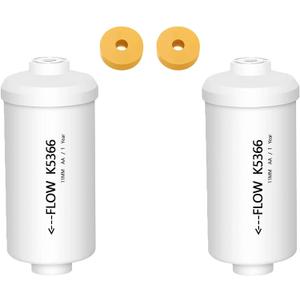 Fluoride and Arsenic Filter NSF/ANSI 42 Certified,Replacement for PF-2 Fluoride Filters,K5366 Replacement for Berkey Fluoride Filters Compatible with Berkey Gravity Filtration System-Pack of 2