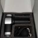 Deep Tissue Massage Gun, Portable Percussion Electric Muscle Massager for Pain Relief, Handheld Massagers with 30 Speeds & 6 Attachments for Back and Neck, Gifts for Men Women (Black)