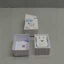 Universal Travel Adapter, International Travel Plug Adapter with 2 USB-C(PD 20W)  1 USB-A Ports, All in One Portable Adaptor, for USA, UK, EU, AU  224+ Countries (White) US