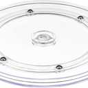 7 inch Lazy Susan Turntable,Acrylic Lazy Susan for Table Top,Small Lazy Susan Organizer for Kitchen Cabinets,Makeup,Spice Racks