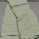 EMME Cotton Throw Blanket 100% Muslin Soft Blanket for Couch Breathable Gauze All Season Soft and Lightweight Pre-Washed Cotton (Mint Green, 50"x70")