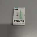 Portable Mini Power Bank Charger for USB C Android Device (Direct Plugin) and for iPhone Apple (Wired), 4800mAh Cute Fast Charge Small Battery Power Bank for Woman Man -White