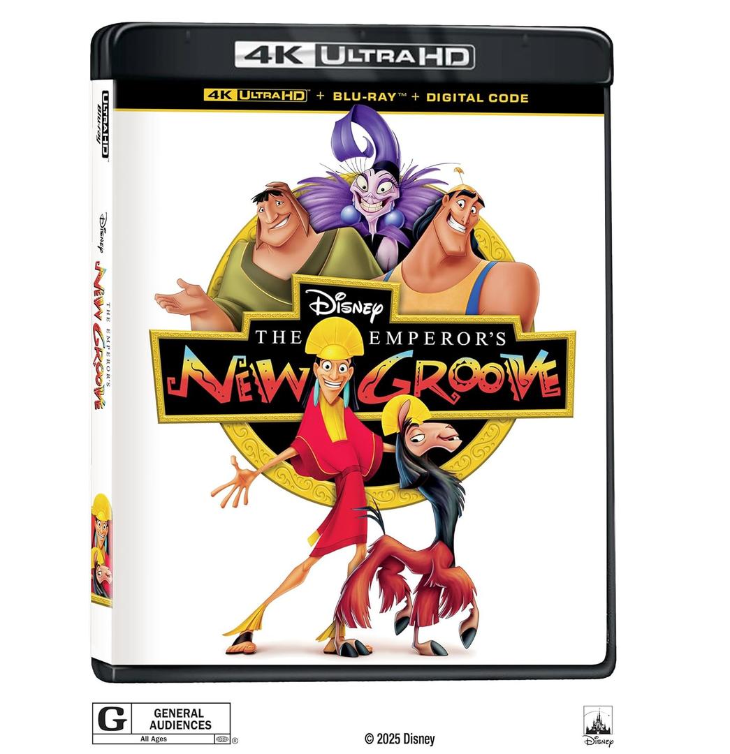 The Emperor's New Groove - 4K + Blu-ray + Digital