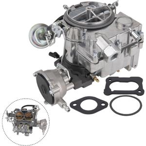 2 Barrel Carburetor for Rochester 2GC Chevy 350/5.7L 1970-1980, 400/6.6L 1970-1975 2BBL Carb 2 Barrel Carburetor for Chevy 350 with Gaskets,Large Base