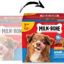 Milk-Bone Peanut Butter Flavor Naturally & Artificially Flavored Dog Biscuits - Crunchy Dog Treats - 7 Pounds (Packaging Design May Vary) (EXP 05/07/27)